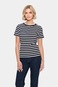 Saint Tropez - Aster SZ SS Stripe T-Shirt