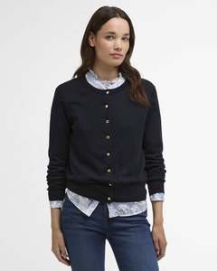 Barbour - Wisteria Knitted Cardigan - Navy