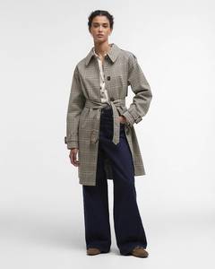 Coats Jackets: Barbour - Maia Check Showerproof Trench