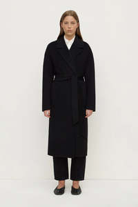 Assembly Label - Ivy Wool Coat - Black