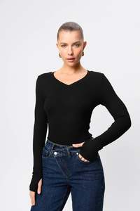 Tops: Mossman - Sedona Top - Black