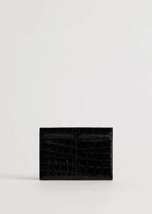 Yu Mei - Youhan Cardholder - Black Croc