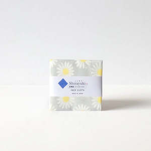 Naibu - Daisy Face Cloth in Pearl Grey