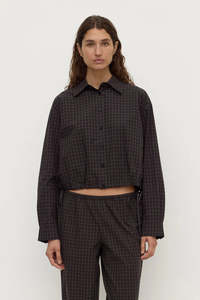 Assembly Label - Eddie Check Shirt - Brown/Black