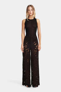 Hansen & Gretel - Lotus Lace Pant - Black