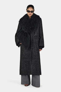 Hansen & Gretel - Valerie Coat - Charcoal
