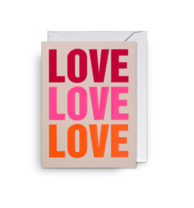 CARD - Love Love Love - Mini