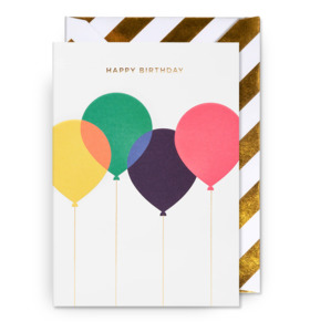 CARD - Birthday Balloons