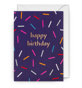 Greeting Cards: CARD - Birthday Sprinkles