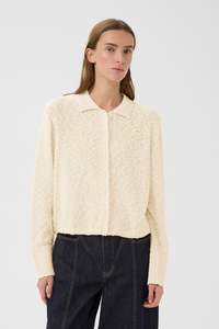Karen By Simonsen: Karen By Simonsen - Unice Cardigan - Egret