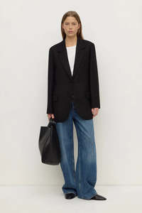 Assembly Label - Isabel Blazer - Black