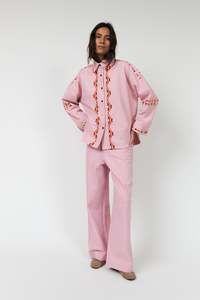 Bottoms: Lollys Laundry - Florida Pants - Pink