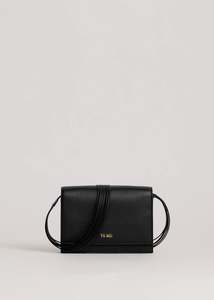 Yu Mei - Suki Multi-Strap Clutch - Black Deer Nappa