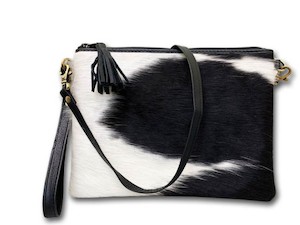 Clutch w/ leather Strap