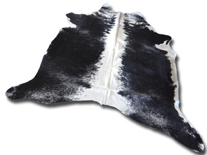 Black + White Cowhides: A815
