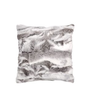 Arctic Rabbit Cushion – Grey