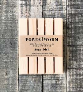 All Soaps: WOODEN SOAP TRAY - Pine