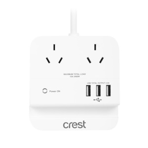 Power Boards: Power Hub 2 Sockets with 3 USB Outlets