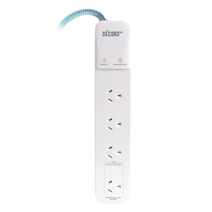 Décord Multi-Use Power Board 4 Sockets