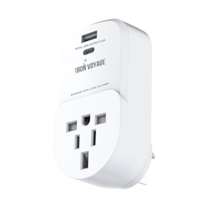 Bon Voyage USA UK HK Inbound Adaptor