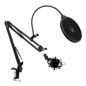 It Mobile Accessories: Titan Microphone Boom Arm with Pop Filter and Shock Mount