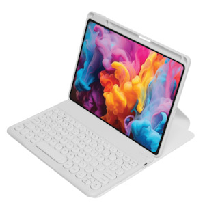 TechXtras 360° Screen Rotating Tablet Case iPad 10.2'' - White