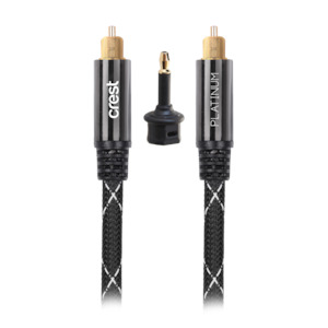 Audio Cables: Platinum Digital Optical Cable 1.5m with Adaptor
