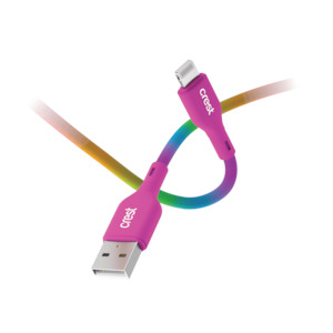 Lightning to USB-A Cable 1m - Rainbow