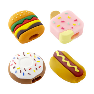 Cables: Cable Protectors Novelty Food - Assorted 4 Pack