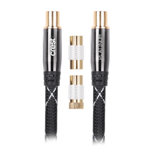 Tv Cables: Platinum Antenna Quad Shielded Cable 5M