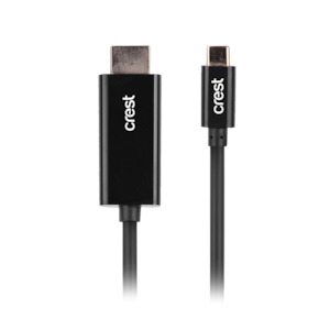 Tv Cables: HDMI to USB-C Cable 2M