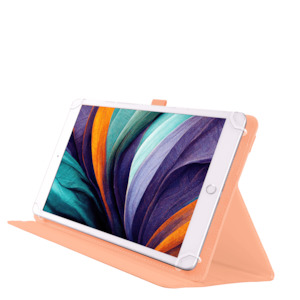 Tablet Accessories: TechXtras Universal Tablet Case iPad 9" to 11'' - Peach