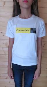 Chess Tees: Word Chessworld Design -  Short Sleeve T-Shirt