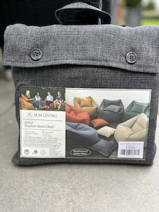 Products: Outdoor Bean Chair - Charcoal The Crowded House