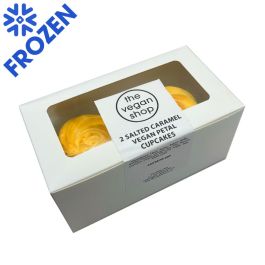 Products: Petal Vegan Cupcakes - 2 Salted Caramel - The Vegan LTD