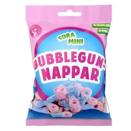 Candy People Sour Mini Bubblegum Nappar - The Vegan LTD