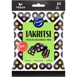 Fazer Lakritsi Filled Liquorice Mix - The Vegan LTD