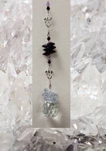 Products: Lavender and Purple Twin Infinity Dragons Suncatcher