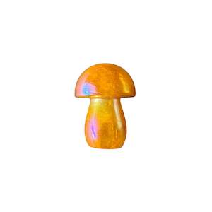 Mushrooms: Yellow Aura Quartz Mushroom