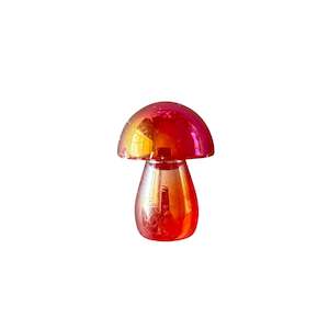 Mushrooms: Red Aura Quartz Mushroom