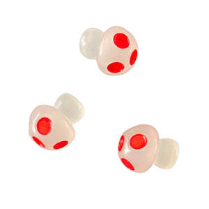 Glow in the Dark Red Mushroom