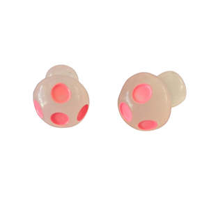 Glow in the Dark Light Pink Mushroom