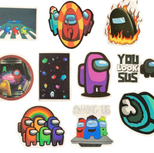 Among Us 10pc Bag of Stickers