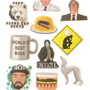 Tv Shows 10pc Bag of Stickers