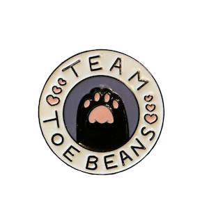 Badges: Team Toe Beans Badge