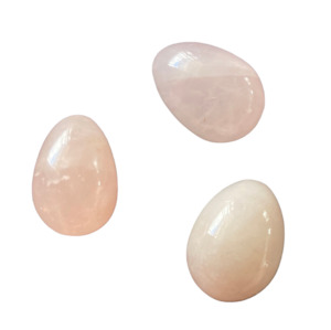 Clearance Crystals: Rose Quartz Mini Egg
