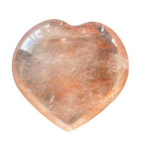 Clearance Crystals: 120g Fire Quartz Heart