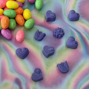 Smoked Lavender shapes Wax Melt Bag