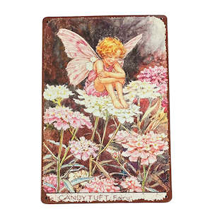 The Apothecary Collection: Candy Tuft Flower Fairy 2 Metal Wall Art