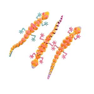 Fae: 3D Printed Lizard-Rainbow